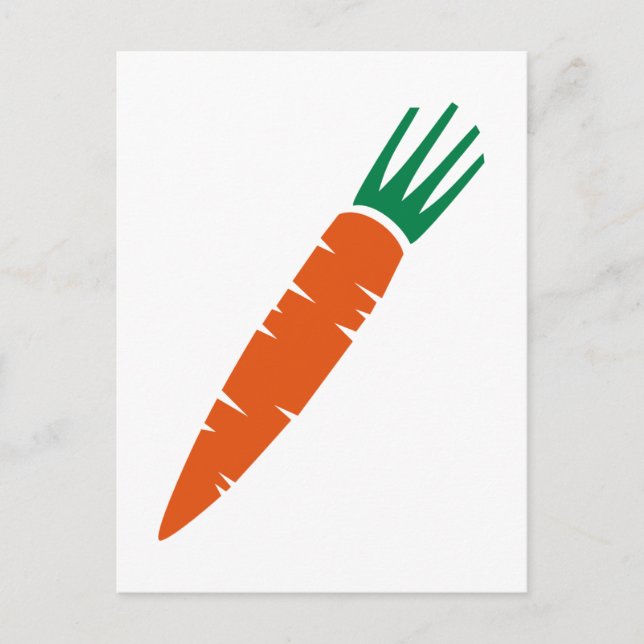 Carrot Postkarte (Vorderseite)