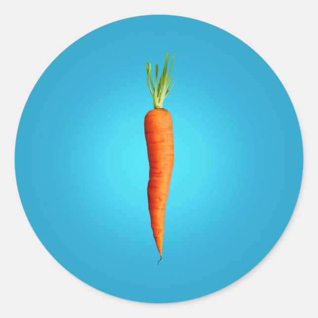 Carrot Runder Aufkleber (Vorderseite)