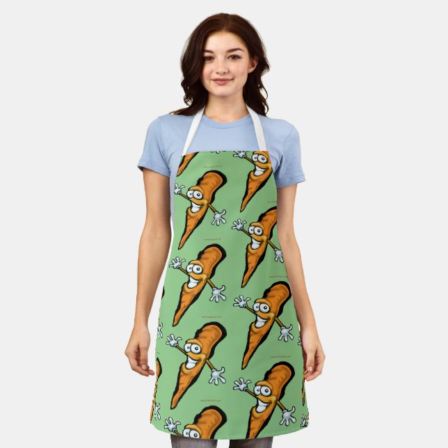 Carrot Schürze (Getragen)