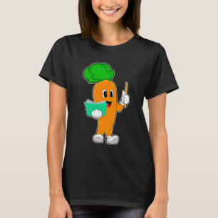 Carrot Teacher School Buch T-Shirt