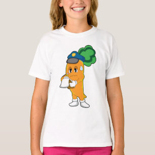 Carrot Traffic Warden Parkticket T-Shirt