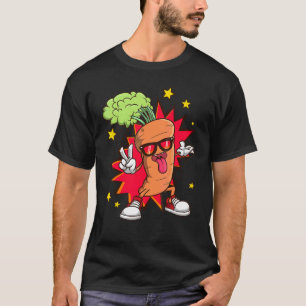 Carrot Vegans Pflanzenbotanen T-Shirt