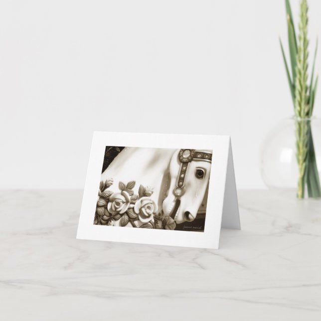 Carrousel 13 Carte de note (Devant)