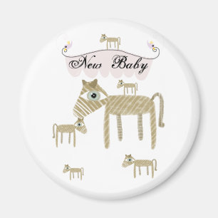 Carrousel de poneys et d'oiseaux aimant etsy nouve