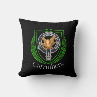 Carruthers Scottish Clan Wappen Kissen