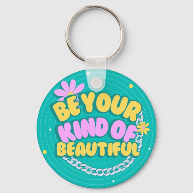 "Carry Joy wohin Sie gehen - Inspirational Keychai Schlüsselanhänger (Vorderseite)