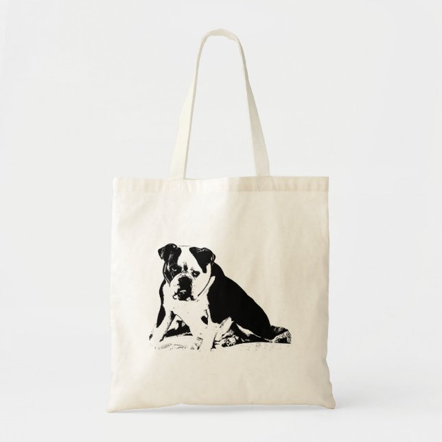 Carry the Calm Grit Tragetasche (Vorne)