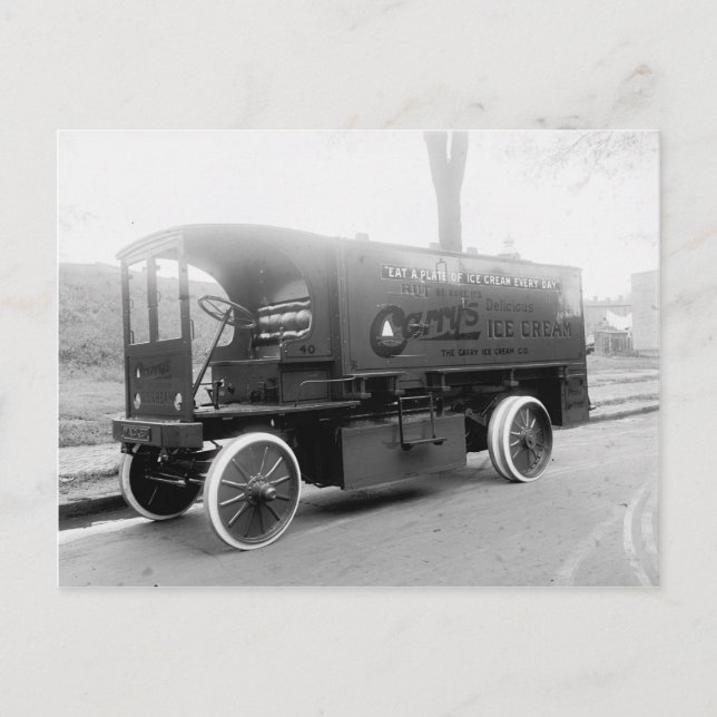 Carry's Ice Cream Truck Postkarte (Vorderseite)