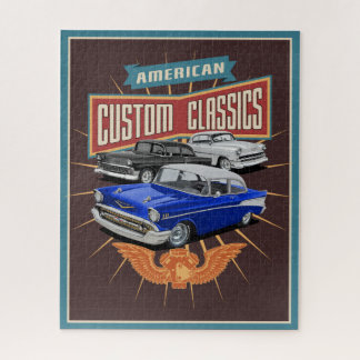 Cars Classiques Personnalisés Puzzle