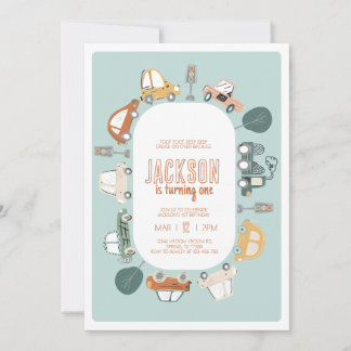 Cars Geburtstagsparty Einladung