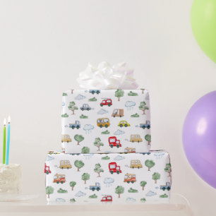 Cars Muster Geschenkpapier