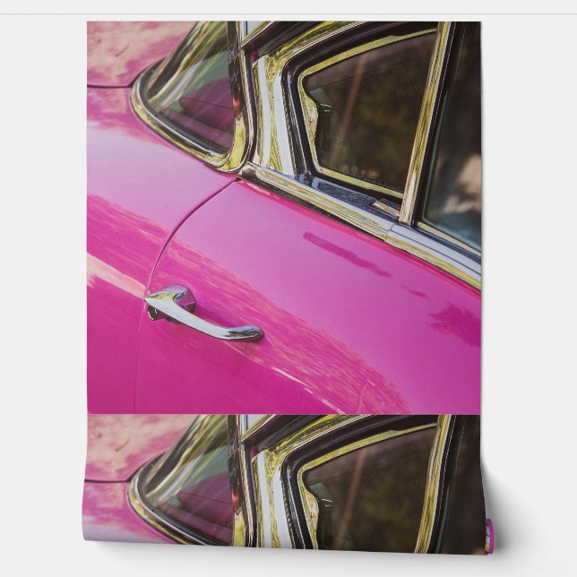 CARS PINK TAPETE (Abrollen)