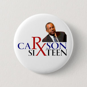 Carson '16 button