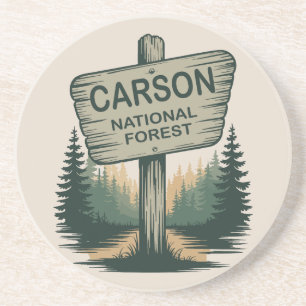 Carson National Forest New Mexico Getränkeuntersetzer