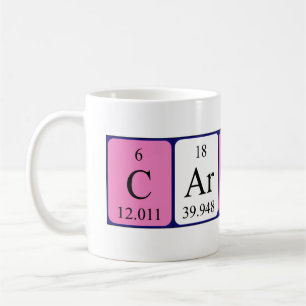 Carson Periodenname Tasse