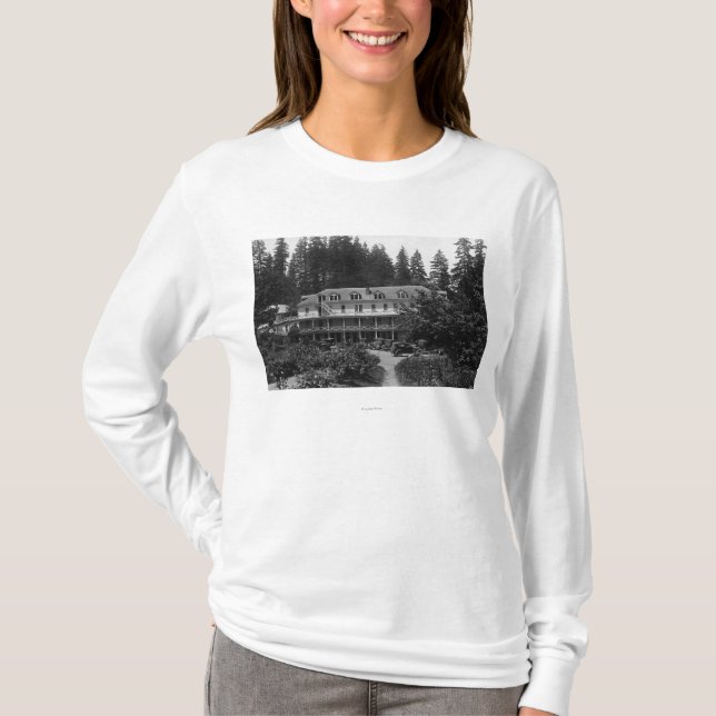 Carson, WA Shipherds Frühlings-Hotel-Ansicht T-Shirt (Vorderseite)
