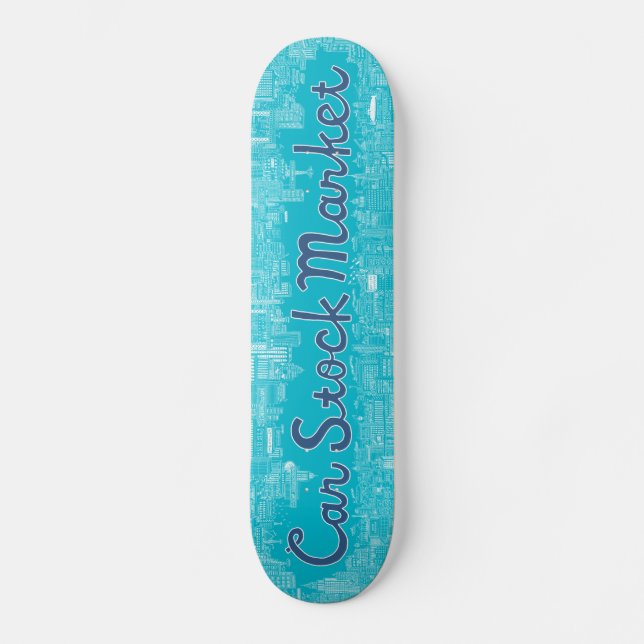 CarStockMarket Skateboard (Vorderseite)