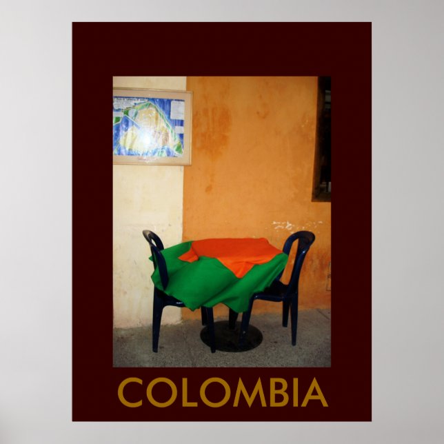 CARTAGENA, COLOMBIA POSTER (Vorne)