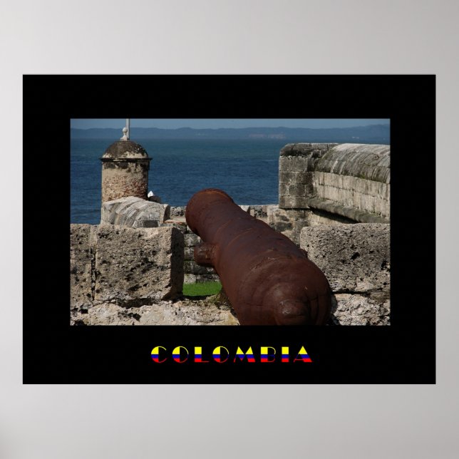 Cartagena Colombia Poster (Vorne)