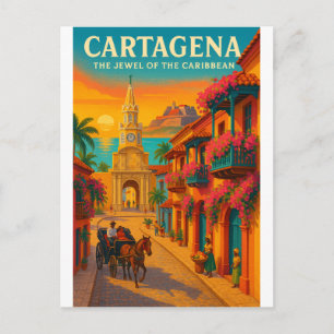 CARTAGENA - DAS JUWEL DER KARIBIK POSTKARTE