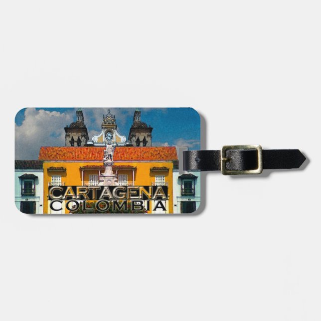 Cartagena Gepäckanhänger (Vorderseite horizontal)