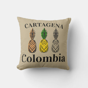 Cartagena Kolumbien Ananas Kissen