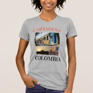 Cartagena Kolumbien, in den Straßen T-Shirt