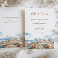 Cartagena Kolumbien Spanisch Reise Save-the-Date