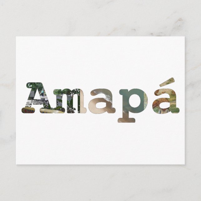 Cartão posta Amapá Postkarte (Vorderseite)