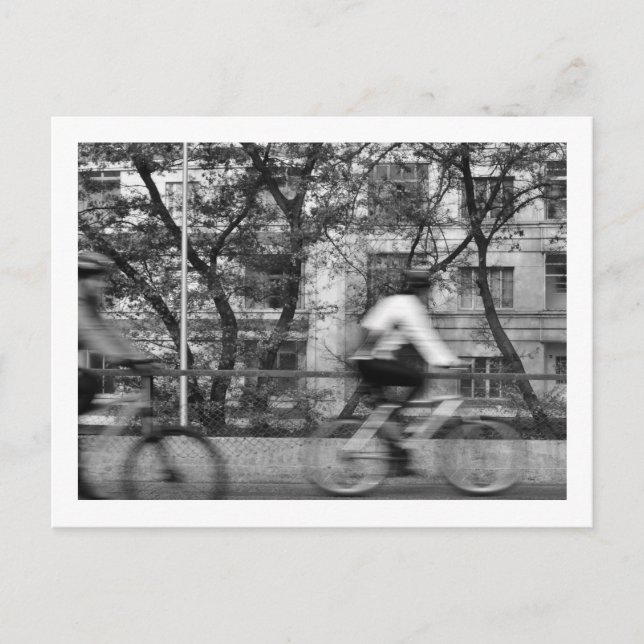 Cartão Postal - Bicicletas no Minhocão (Nº 2) Postkarte (Vorderseite)