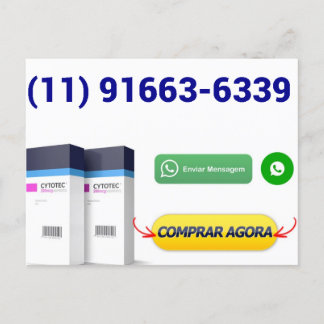 Cartão Postal Comprar Misoprostol NOVO NUMERO(11)  Postkarte
