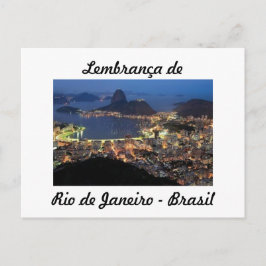 Cartão postal lembrança de Rio de Janeiro Postkarte