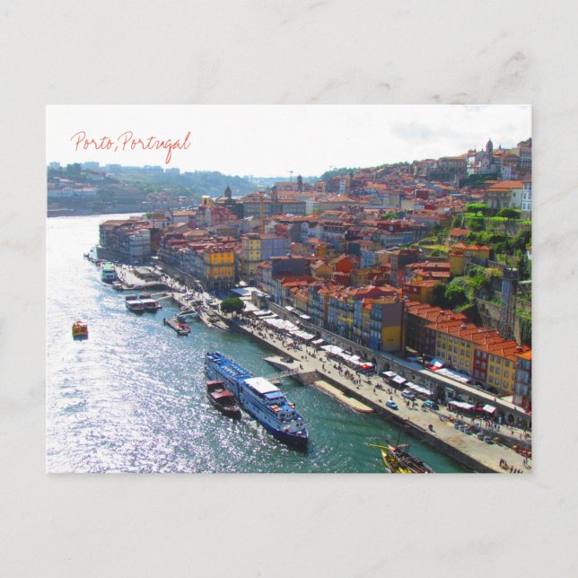 Cartão Postal ‚Porto, Portugal‘ Postkarte (Vorderseite)