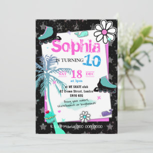 Carte 007 Teenager's party vsco tendance thème