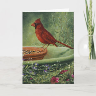 Carte 0487 Cardinal Birthday Card