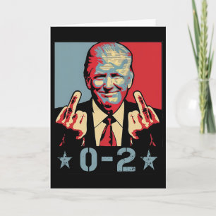 Carte 0 2 Drôle Trump 2024 Trump 2024 Gagne Victoire Vai