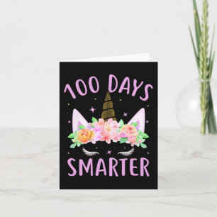 Carte 100 Jours Costume Enfants Unicorne Smarter 100e Jo