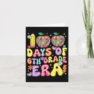 Carte 100 Jours De 6E Année Époque Sixième Année Enseign