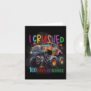 Carte 100 Jours De Camion Monster 100E Jour De Scho