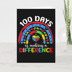 Carte 100 jours pour faire une différence Sensibilisatio