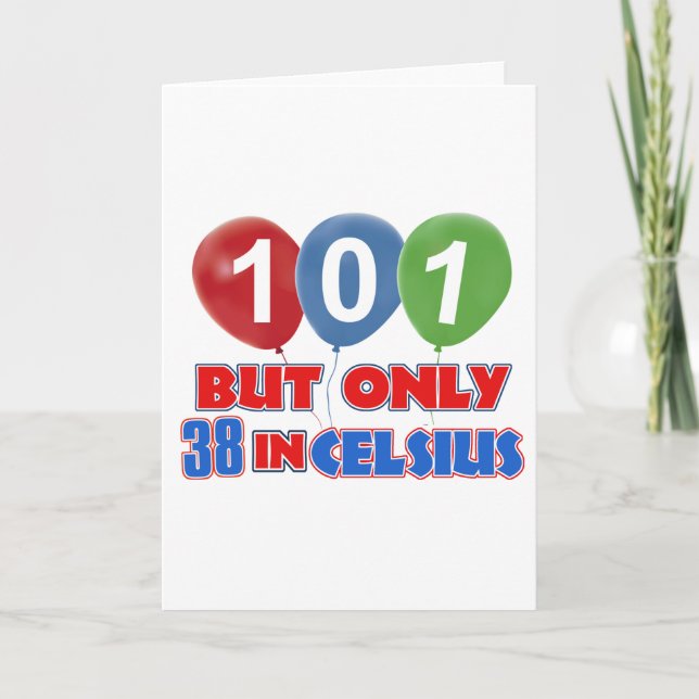 Carte 101st conceptions an d'anniversaire (Devant)