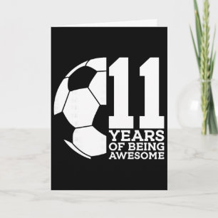Carte 11 Ans de Foot Incroyable 11ème Anniversaire _1
