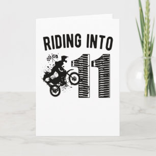 Carte 11th Birthday Gift Dirt Bike 11 Year Old Biker