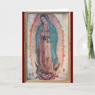 Carte 12 décembre Notre-Dame de Guadalupe