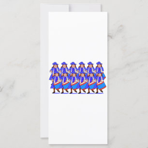 Carte 12 tambours à tambour