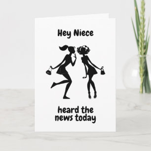 Carte *13e ANNIVERSAIRE DE LA NIECE* QUEL ANNIVERSAIRE S