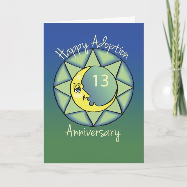 Carte 13e Jour de la Gotcha / Anniversaire de l'Adoption (Devant)