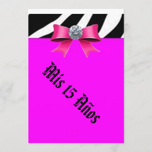 Carte 15ème Anniversaire