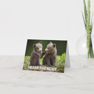 Carte *16e* ANNIVERSAIRE DES OURS DE GOSSIPING