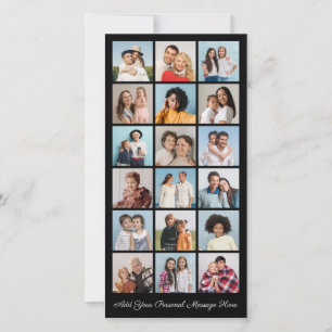 Carte 18 Photo Collage Ajoutez Votre Propre Salutation